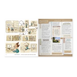 6 cartes "Illustrations" offertes avec le livre Anecdotes plein la carriole